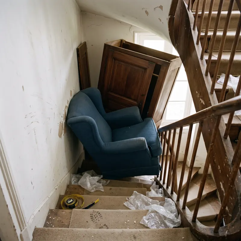 Détail pour Tarifs : combien coûte un débarras d'appartement à Chantilly ?